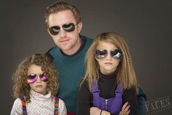 Single Dad’s photoshoot with his daughters goes viral