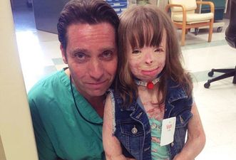 Can you add this amazing little girl to your Christmas card list?