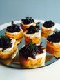 PARTY FOOD: Easy goat’s cheese crostinis with red onion marmalade