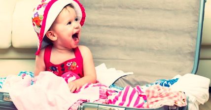 This Hack For Packing Baby Clothes Is Amazing