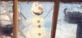 Father Builds Olaf in the Back Garden. Daughter Can’t Hide Her Delight