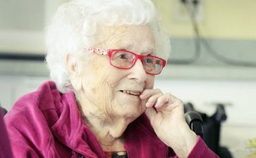 Watch: 110 Year-old Flossie Dickey Is Our Hero