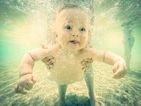 Watch: 6 Month-Old Baby Can Swim By Herself