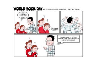 Dad’s Hilarious World Book Day Photo Goes Viral