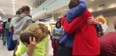 WATCH: The Moment A Couple Were Reunited With Their Adopted Sons After 4 Years