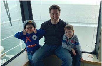 A campsite, with four kids. The reality of a family holiday