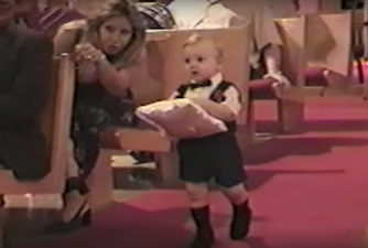Toddler Ring Bearer NAILS IT in This Hilarious Video