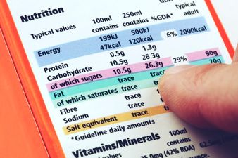 Should Food Labels Contain Info On How Long It Takes To Burn Off The Calories?