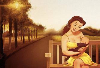 These Images Of The Disney Princesses As Parents Just Made Our Day