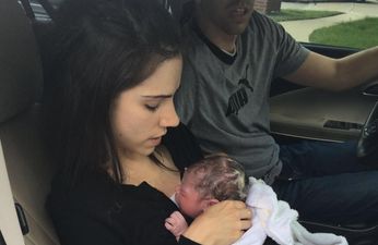 This Birth Snap Was Taken in a Very Unlikely Place!