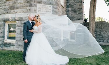 Picture of Bride Breastfeeding Her Baby Girl During Wedding Ceremony Goes Viral