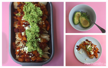 WATCH: Easy Veggie Enchiladas For The Mid-Week Dinner PANIC!
