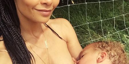 This Actress Just Shared An Adorable Breastfeeding Selfie