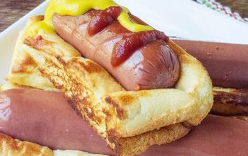 Tasty CHEAT: No-carb, low-cal, cloud bread hot dog rolls