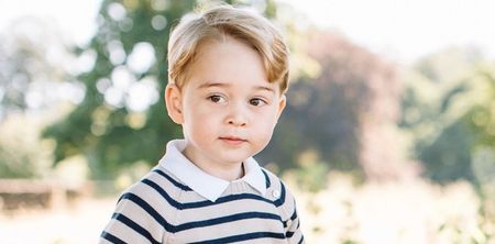 Little Prince George Breakfasts Like A King
