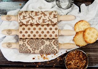The Internet’s Gone Wild For Embossed Rolling Pins (And You Will Too)