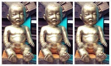 This Dad’s Kids Inspired His GIANT Baby Sculptures
