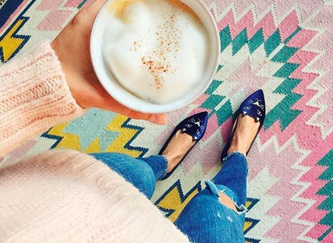 wearing shoes inside