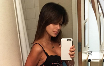 Hilaria Baldwin Shares Mirror Selfie In Lingerie One Day After Giving Birth