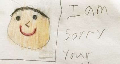 10 Hilarious (And Mildly Disturbing) Apology Notes From Kids