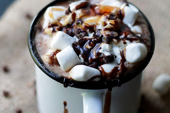 Red wine hot chocolate exists and we plan on making it immediately
