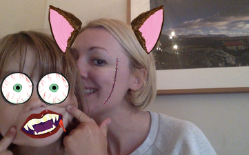 The HerFamily.ie Team Get Spooked With This Cool Halloween Filter