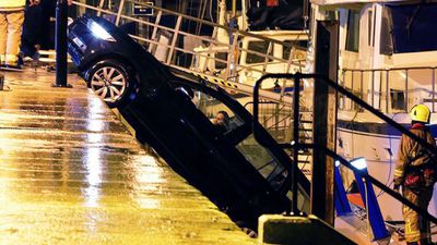Pregnant Driver ‘Accidentally Reversed’ Over Quayside