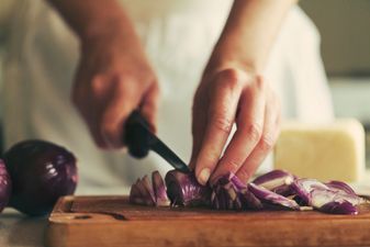 THIS is how you cut an onion without shedding a single tear