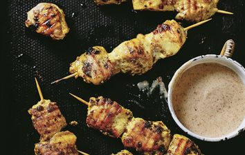 Need A Break From The Stodge? Try Indy Power’s Almond Chicken Satay
