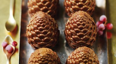 Just So You Know, You Can Now Buy A Chocolate Pine Cone Dusted With Gold