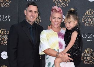 Pregnant Pink Poses Topless And Shows Off Her Growing Bump