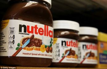 Supermarkets Are Pulling Nutella Off Their Shelves Over Reports Claiming It Causes Cancer