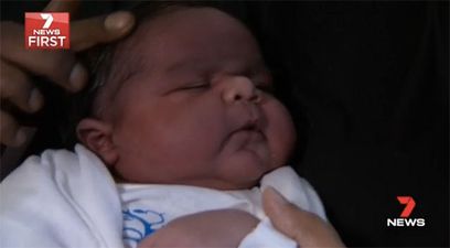 “I Dreamed Of A Fat Baby” Melbourne Mum Welcomes 13 pound Newborn