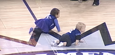 This Baby Taking A Nap In The Middle Of A Race Is All Of Us