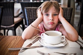 This restaurant is offering a discount for well-behaved children