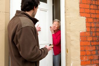 Irish homeowners are being warned about a door-to-door tradesman