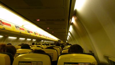 Storm Ewan leaves Ryanair passengers a little green around the gills