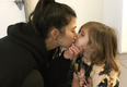 Kourtney Kardashian shares snap of her four-year old with a lip ring and fans are freaking out