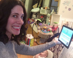 Mum who went on live TV while breastfeeding is our multi-tasking hero