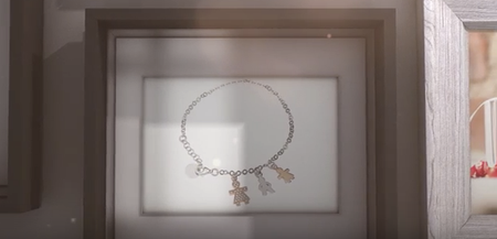 The sentiment behind these stunning charms will break your heart