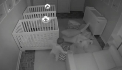This video of two-year-old twins overnight high-jinks is beyond awesome