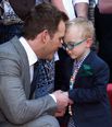 Chris Pratt’s son completely stole the show at his Hollywood Star ceremony