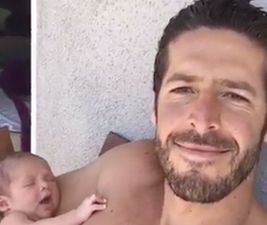 This father has the best technique for getting his baby to stop crying