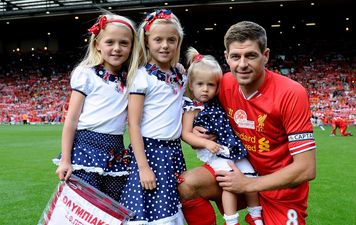 Finally! Steven Gerrard shares a completely adorable snap of his son
