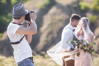 This wedding photo is so emotional it caused the photographer to cry