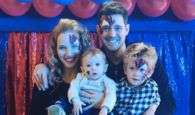 Michael Bublé’s wife shares family snaps as son recovers from cancer