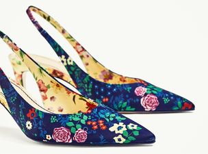 These Zara slingbacks just sold out in the US (they’re still online here)
