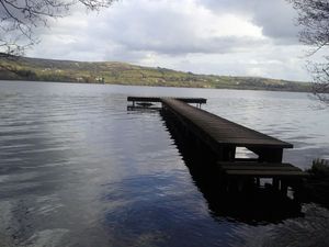 Baby escapes unharmed after car rolls off pier at Lough Derg