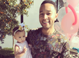 John Legend and Chrissy Teigen haven’t let daughter watch TV yet