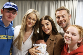 ‘The perfect mama…’ Ronan’s Mother’s Day message for Storm